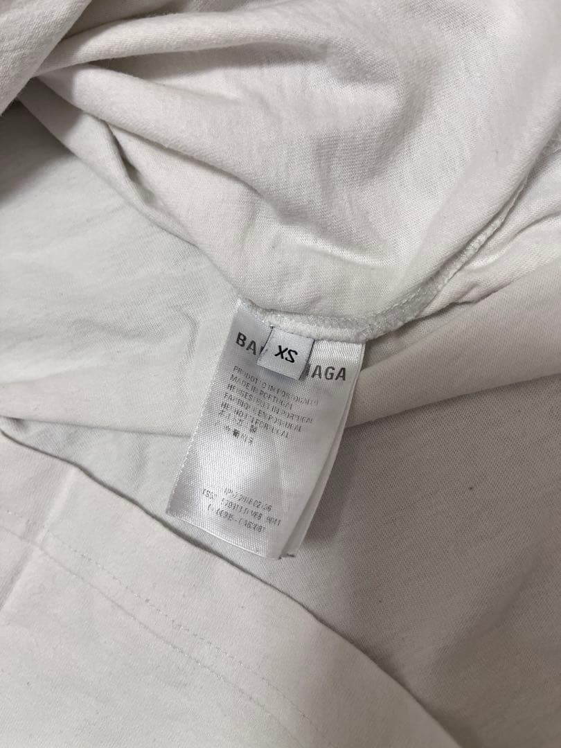 【BNC】BALENCIAGA バックプリント Tシャツ XS