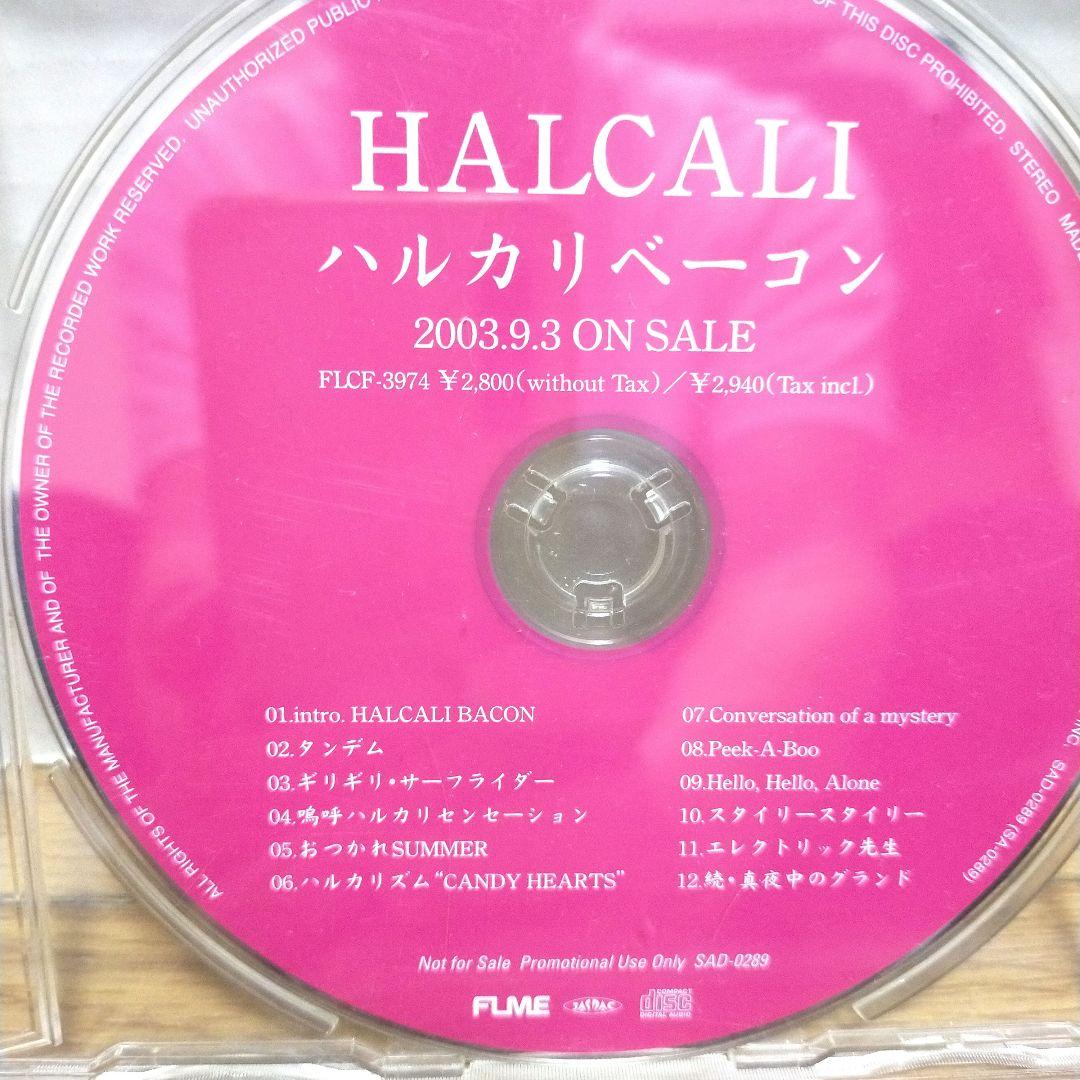 非売品Promo Sample盤CD/HALCALI ハルカリ/ハルカリベーコン
