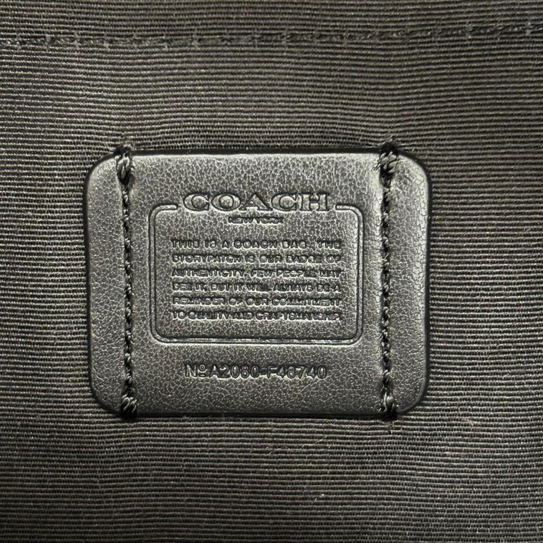 COACH コーチ ボディバッグ シグネチャー ブラウン F48740