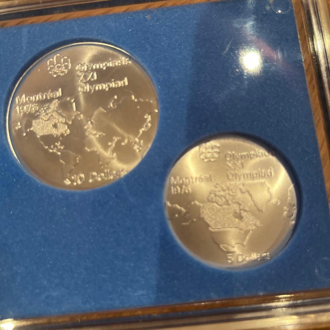 1976年モントリオールオリンピック銀貨4枚セット