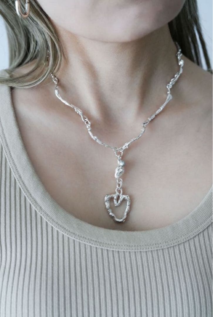 アクセサリー goen Heart tree object chain