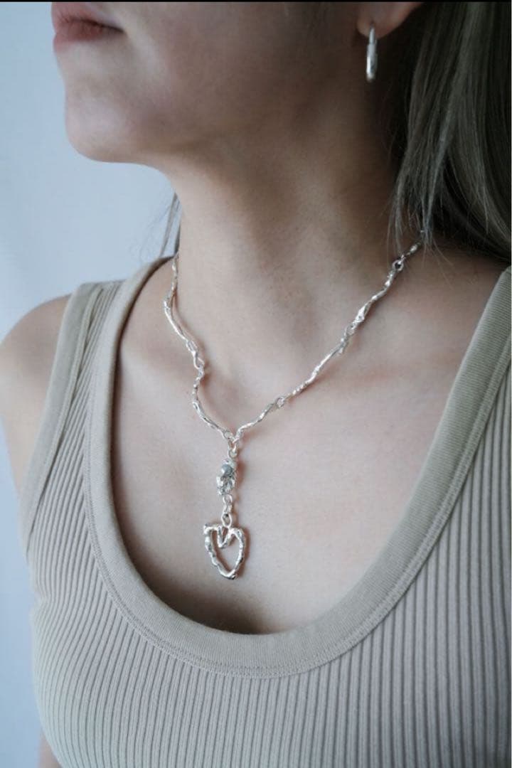アクセサリー goen Heart tree object chain
