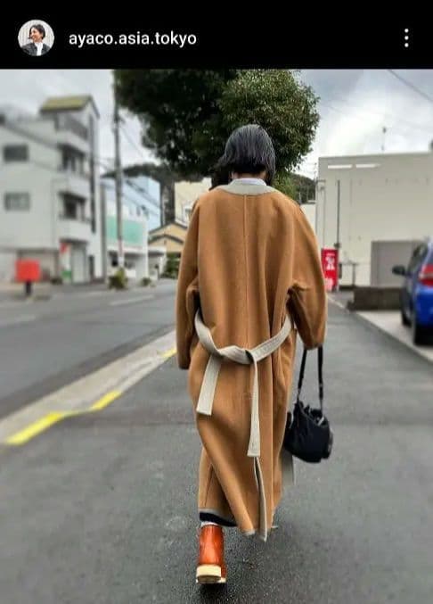 お値下げしました※完売品　junmikami リバーシブルコート ウール