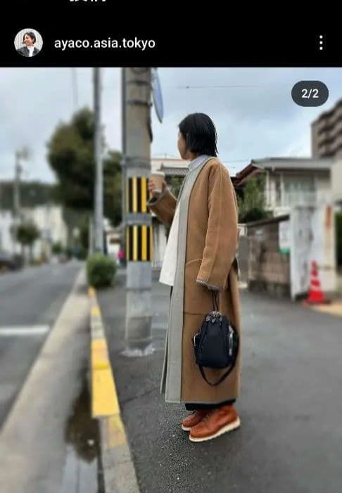 お値下げしました※完売品　junmikami リバーシブルコート ウール
