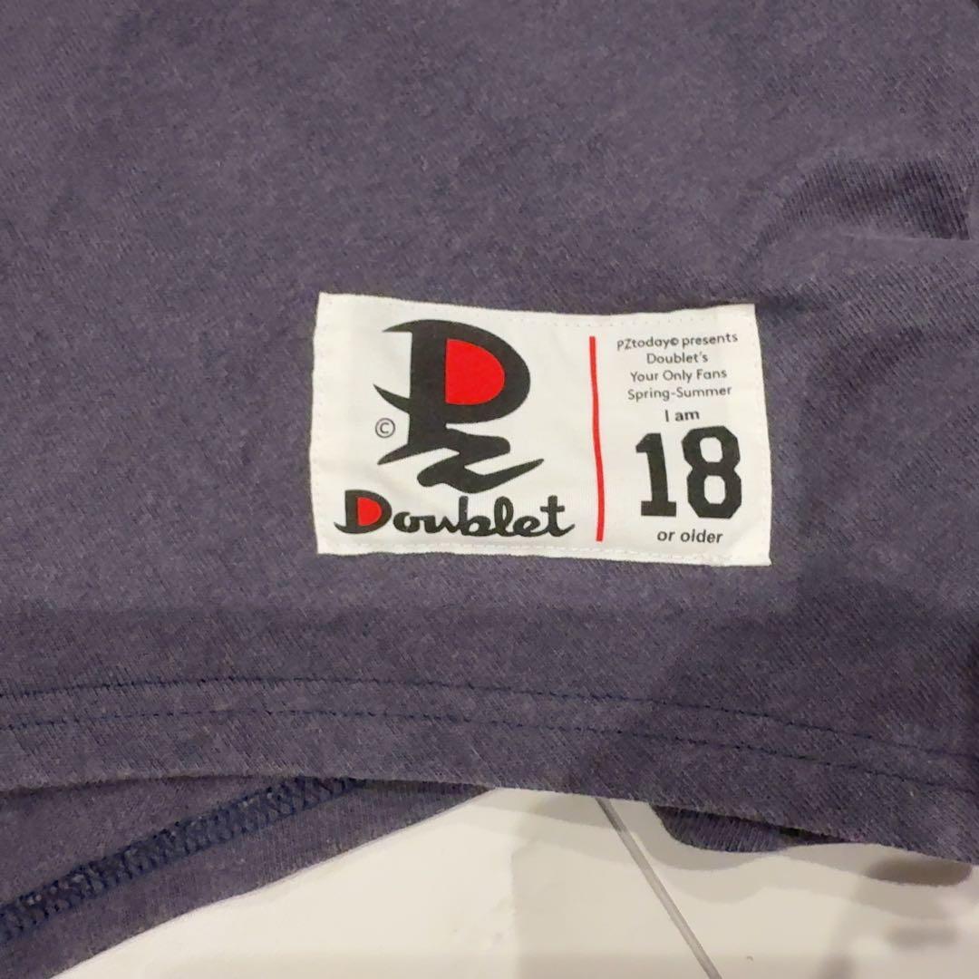 『doublet 』25SS ONLY FANS T-SHIRT