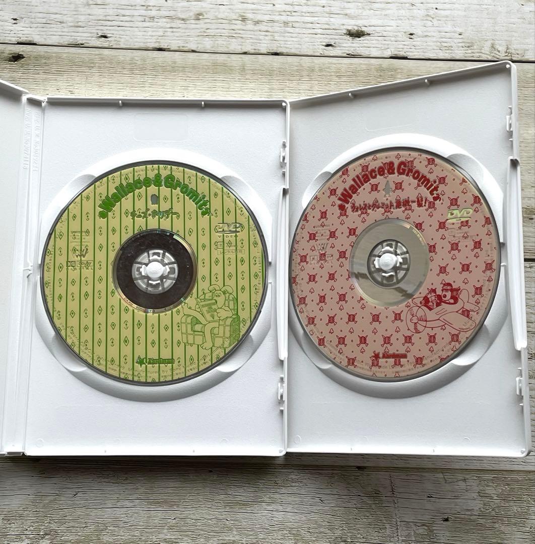 DVD ウォレストとグルミット　チーズホリデー／危機一髪　萩本欽一　レンタル落