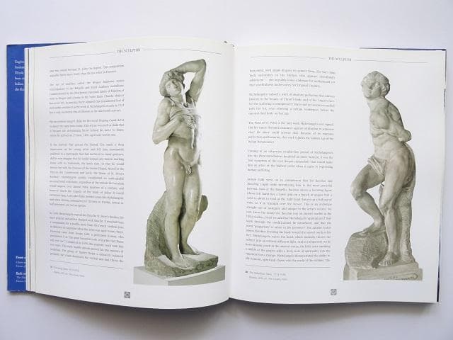 洋書◆ミケランジェロ作品集 本 ダビデ像 最後の審判 画集 彫刻