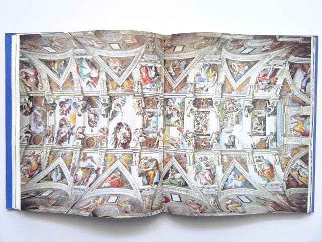洋書◆ミケランジェロ作品集 本 ダビデ像 最後の審判 画集 彫刻