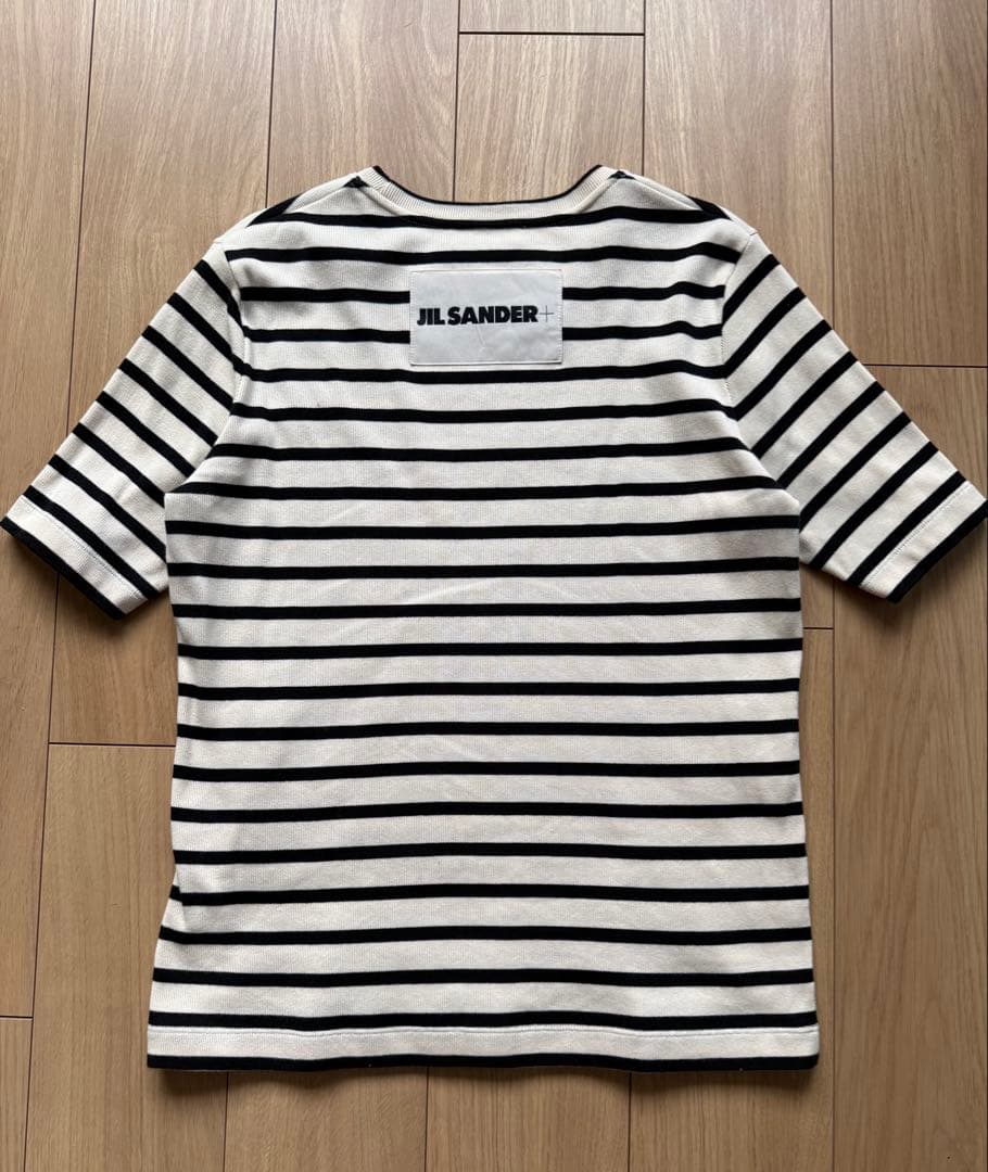 JIL SANDER+ ストライプ 半袖Tシャツ
