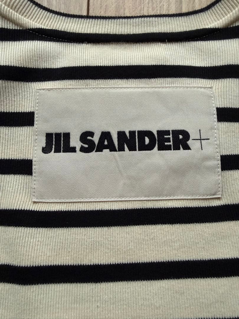 JIL SANDER+ ストライプ 半袖Tシャツ