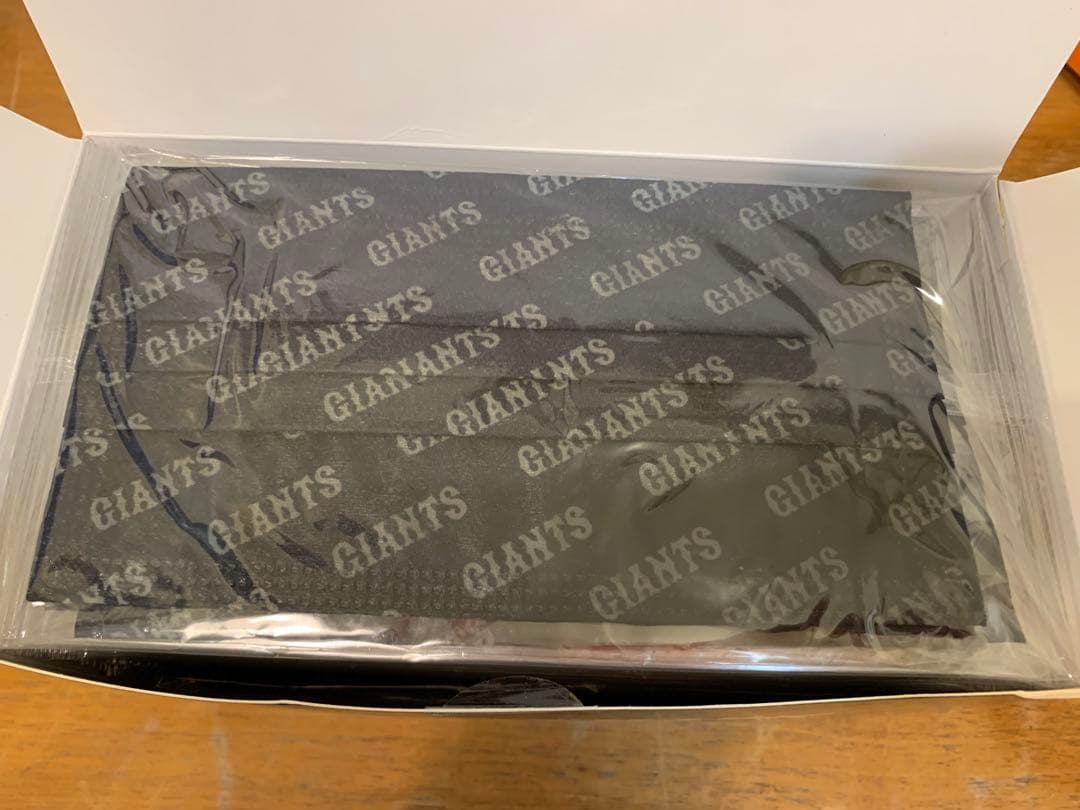 N1109-02★GIANTS MASK 3色セット 50枚入 黒　オレンジ 白