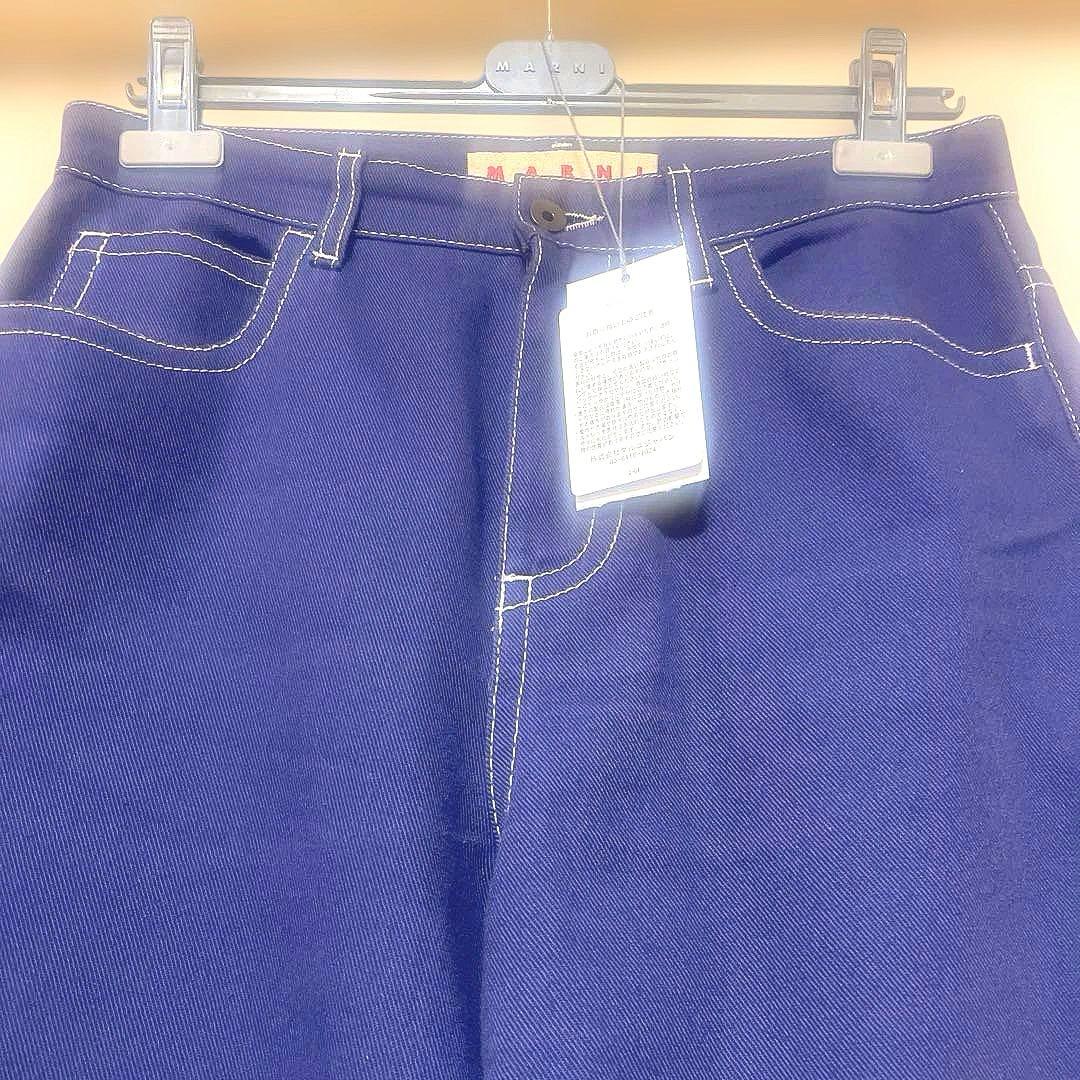 MARNI ワイドパンツ デニム42 タグ付き