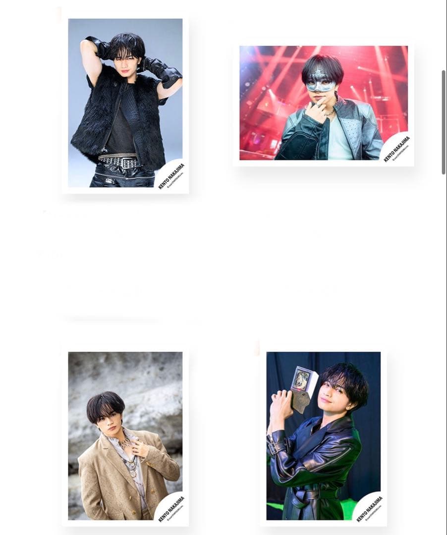 kento.love_313さま専用☆ 中島健人「IDOL1ST」オフショ40枚