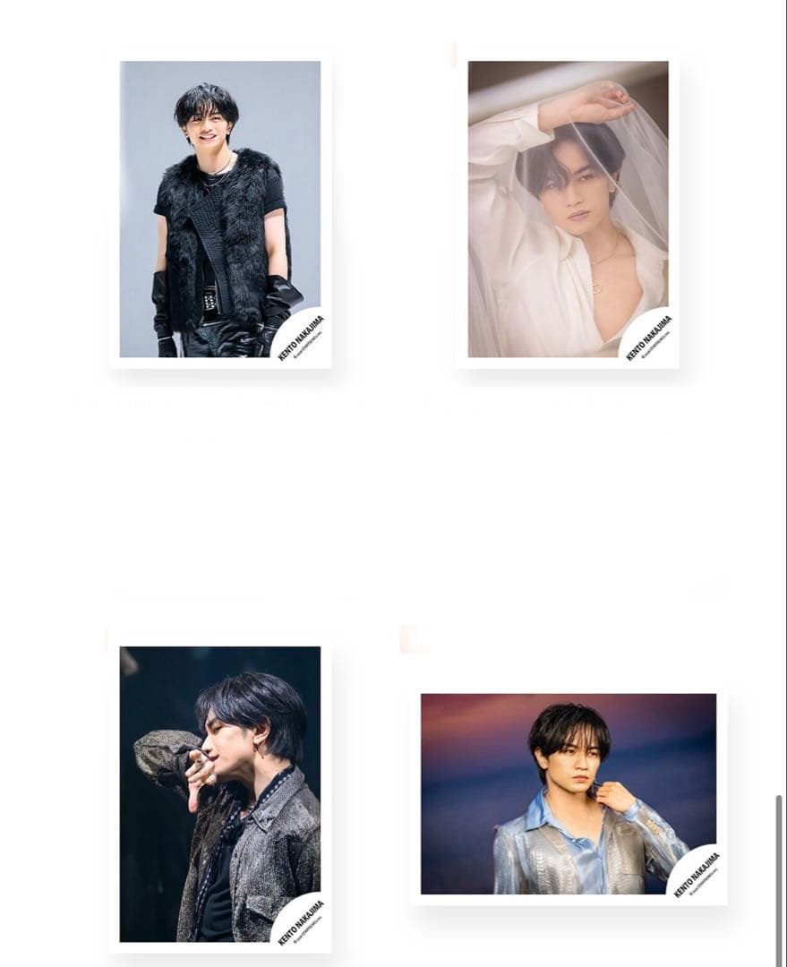 kento.love_313さま専用☆ 中島健人「IDOL1ST」オフショ40枚