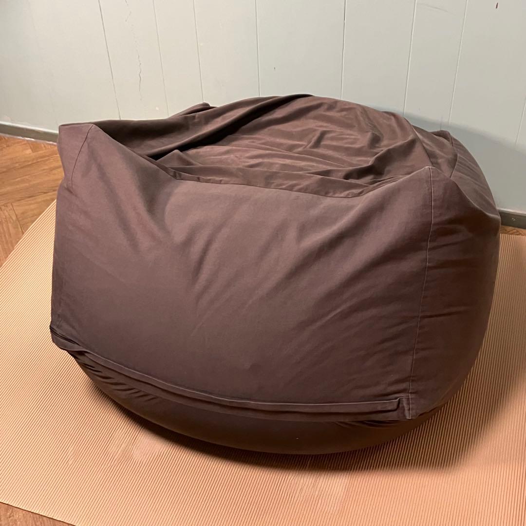 無印良品　体にフィットするソファ　　ブラウン