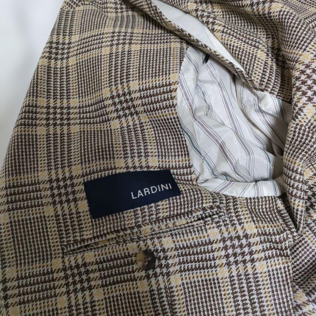 LARDINI チェック柄 ジャケット サイズ46