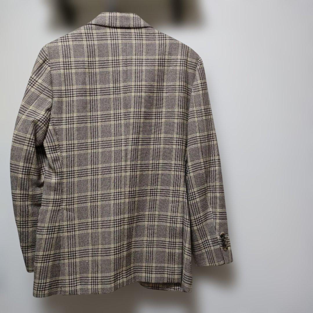 LARDINI チェック柄 ジャケット サイズ46