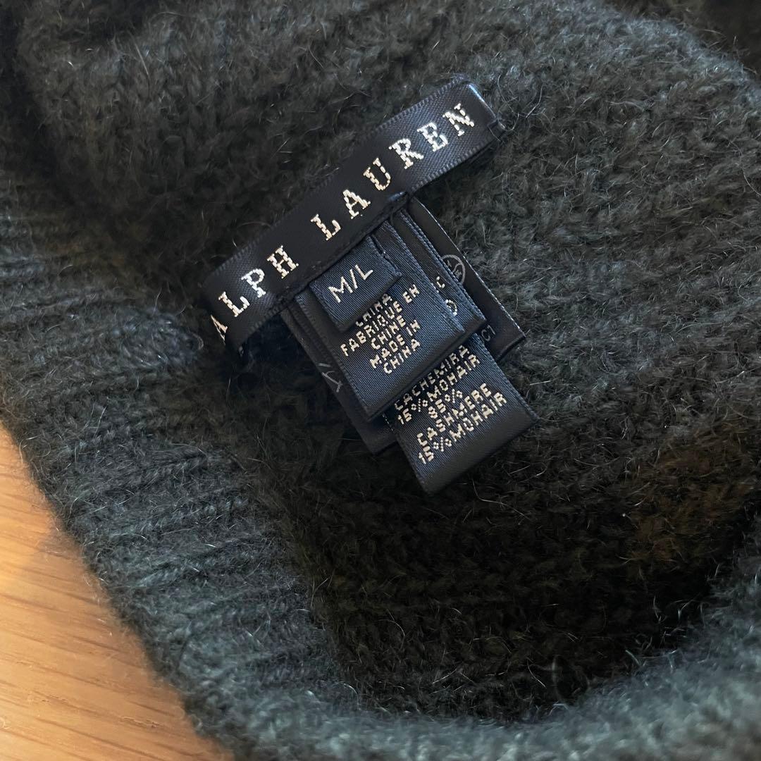 Ralph Lauren カシミヤ＆モヘア ニットベレー