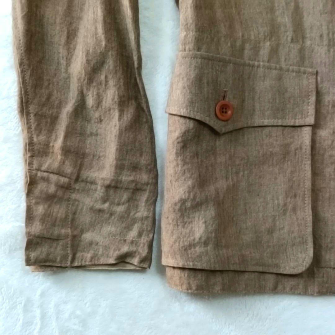 PS Paul Smith カバーオールジャケット L ブラウン 薄手 春秋