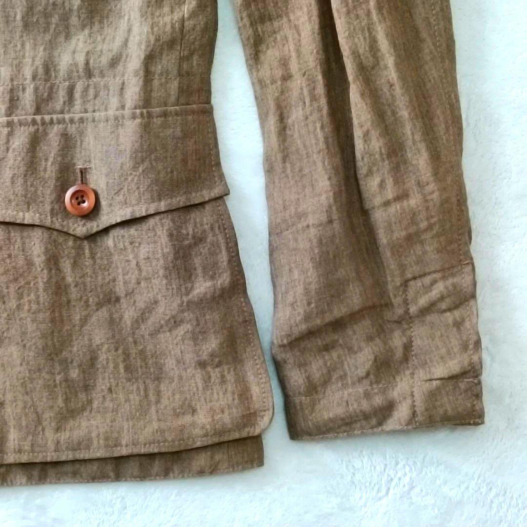 PS Paul Smith カバーオールジャケット L ブラウン 薄手 春秋
