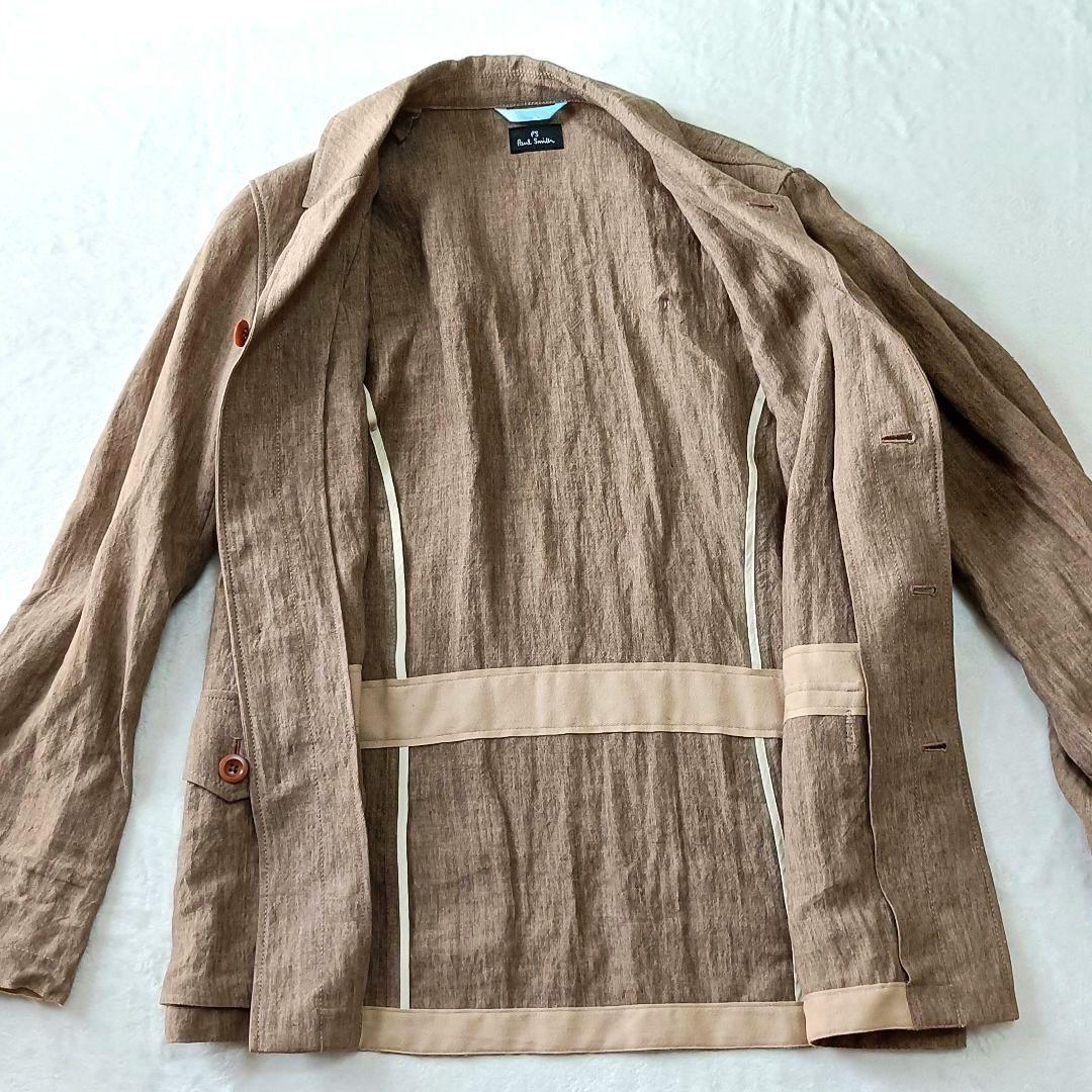 PS Paul Smith カバーオールジャケット L ブラウン 薄手 春秋