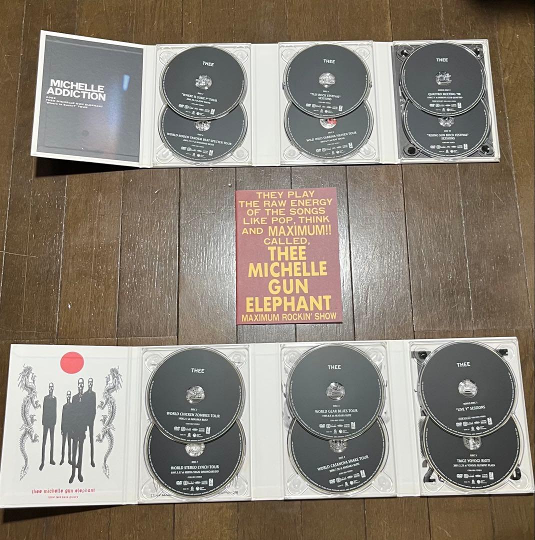 THEE LIVE ミッシェルガンエレファント DVD12枚組