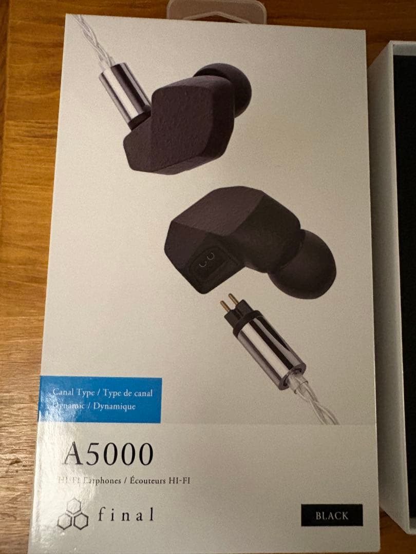 final A5000 ブラック 有線イヤフォン