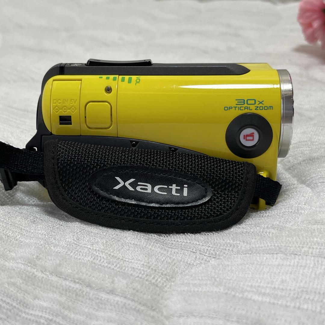 基本動作確認OK！　SANYO Xacti　DMX-WH1人気　イエロー