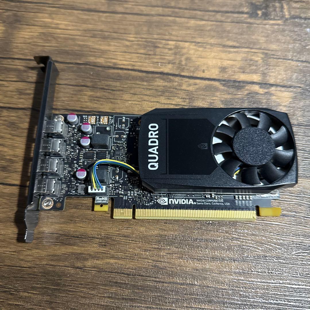 動作品 NVIDIA QUADRO P1000 グラフィックボード