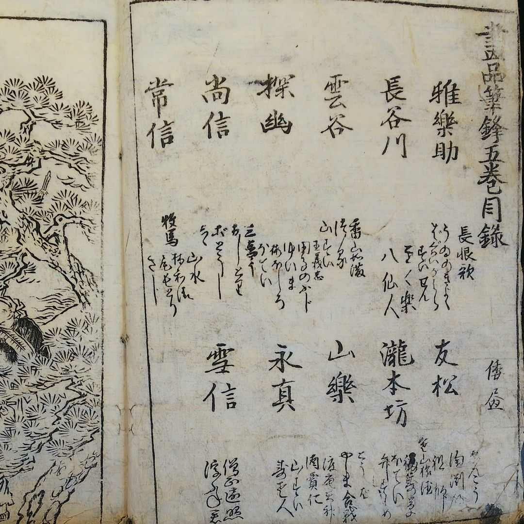 倭漢名筆 画本手鑑 (えほんてかがみ)