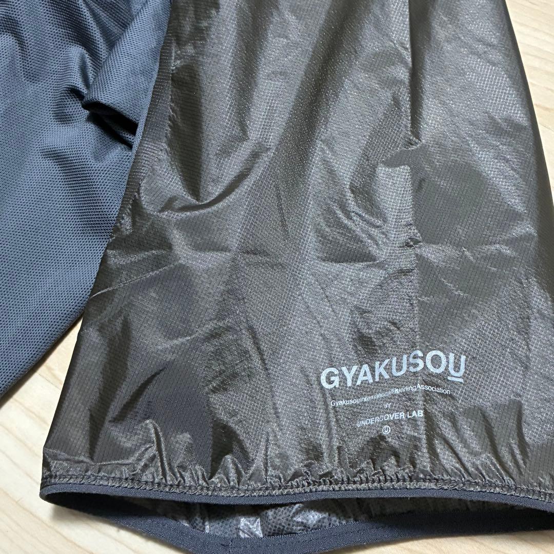 NIKELAB GYAKUSOU パッカブル ジャケット& ショーツ カーキ L