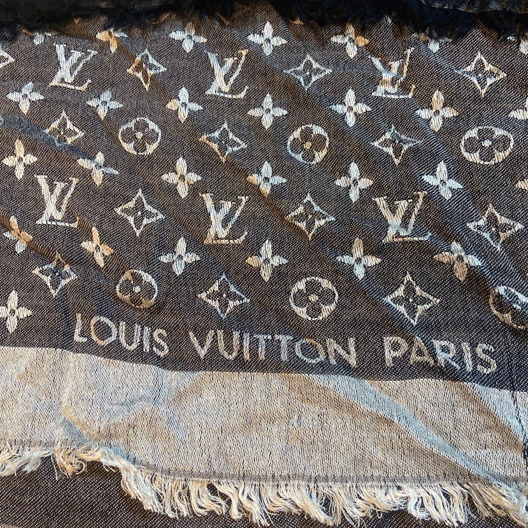 LOUIS VUITTON モノグラム 大判スカーフ 約140cm×140cm