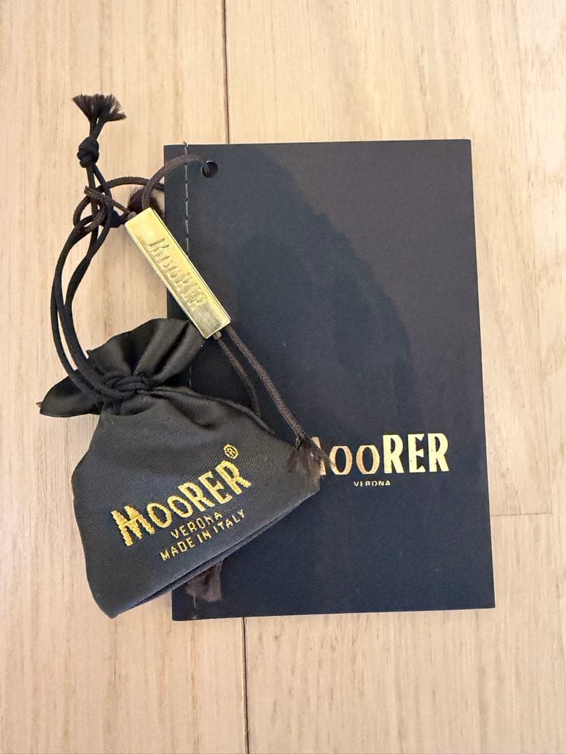 MOORER ボンバージャケット型ライトシェルブルゾン