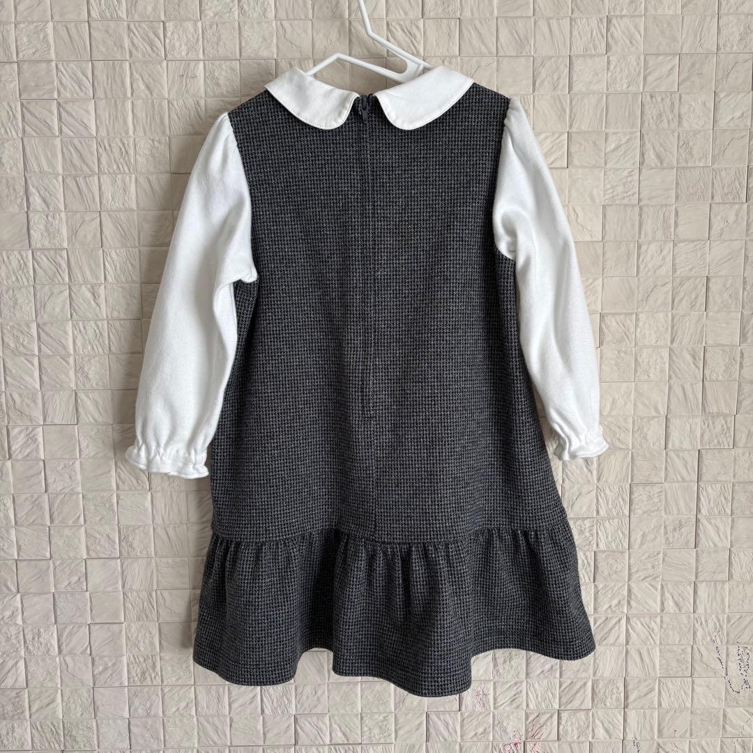 美品♡familiar♡長袖ワンピース♡90