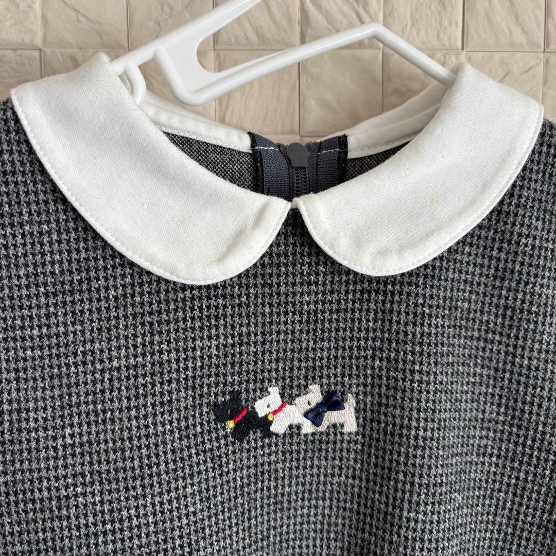 美品♡familiar♡長袖ワンピース♡90