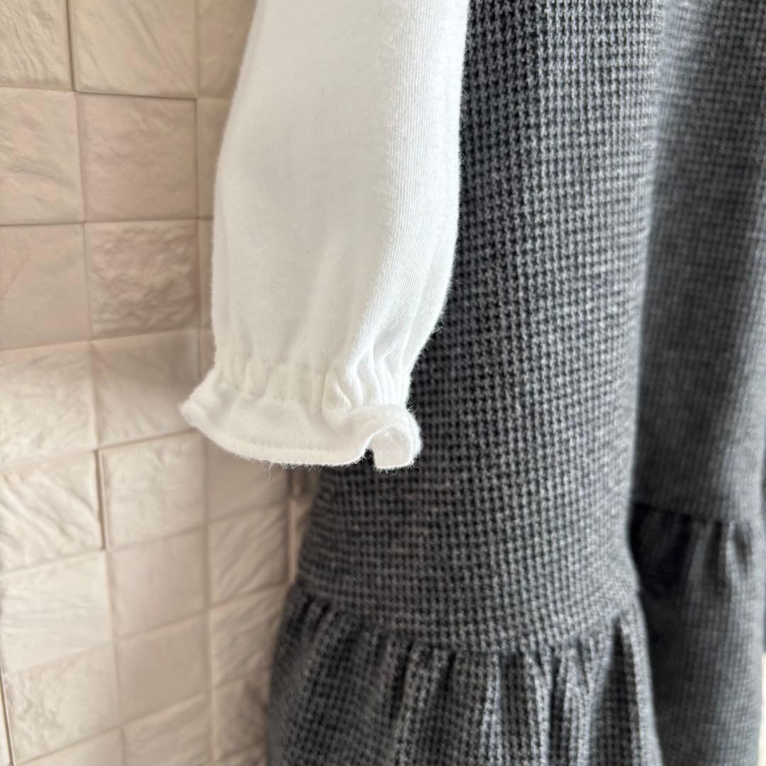 美品♡familiar♡長袖ワンピース♡90