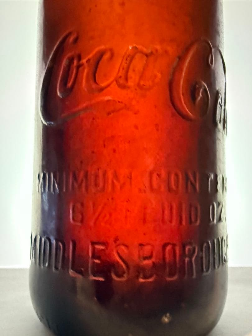 E6 秘蔵品 1900-10年代 コカコーラ ボトル　瓶