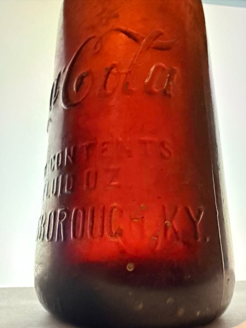 E6 秘蔵品 1900-10年代 コカコーラ ボトル　瓶