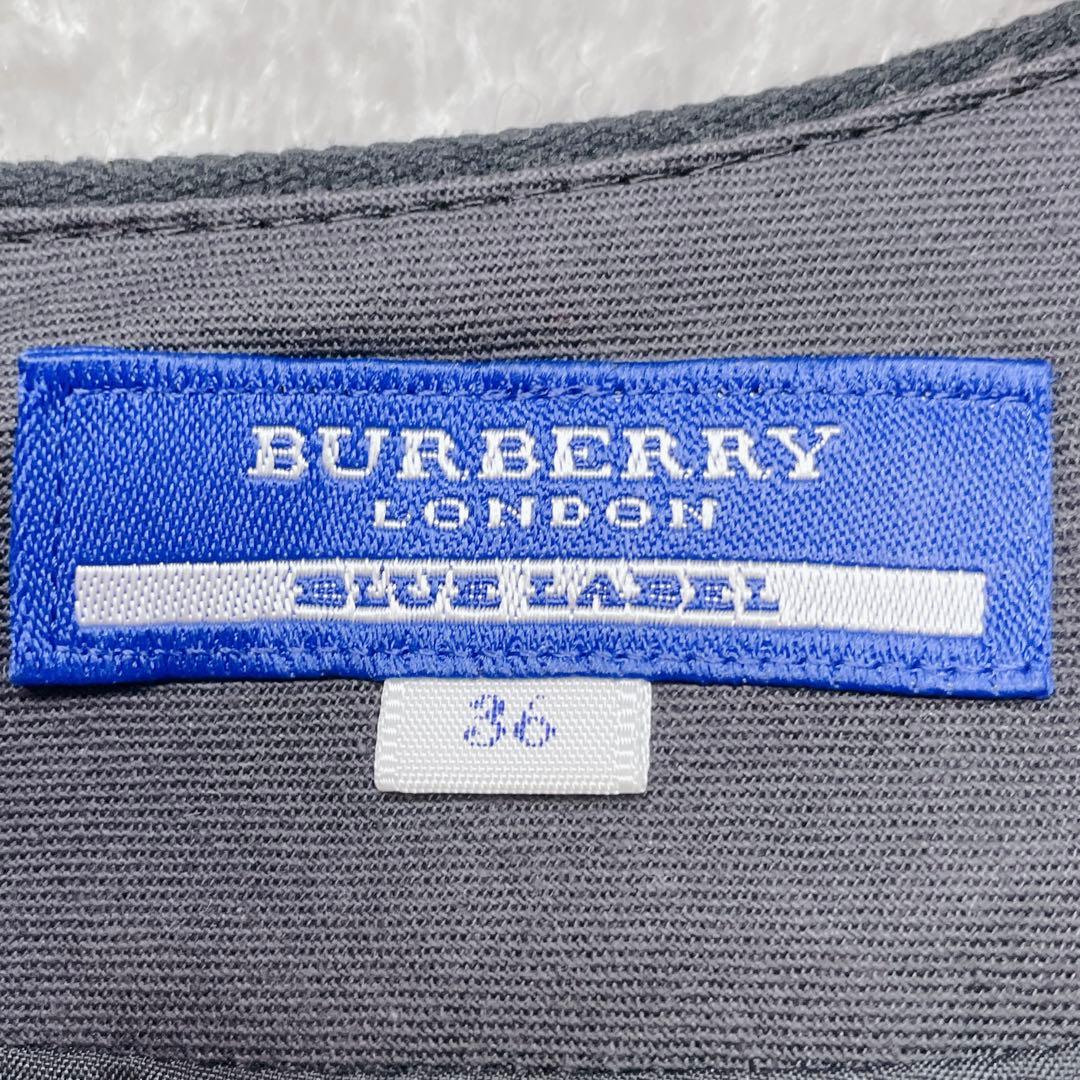 美品✨ バーバリーブルーレーベル ノースリーブ ワンピース 36 ノバチェック