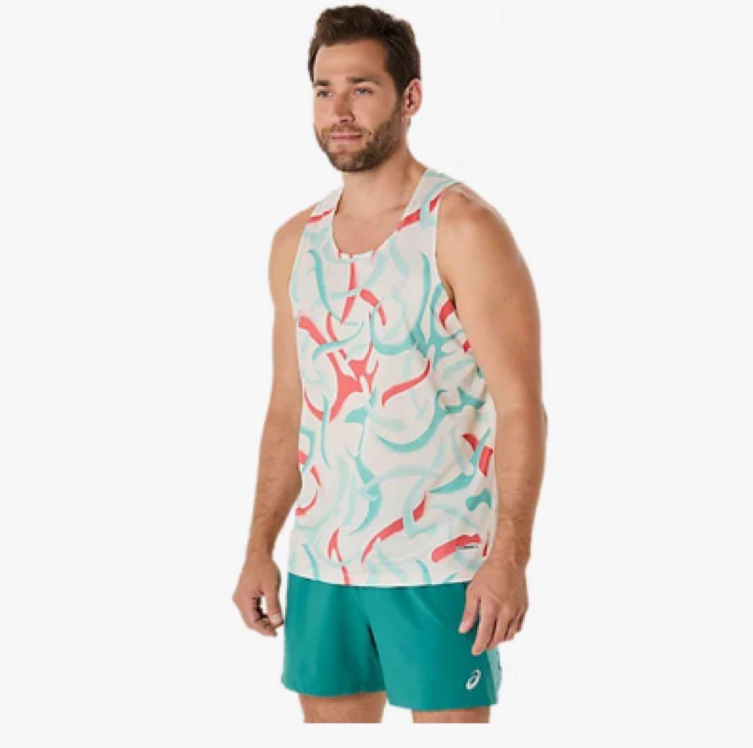 最終価格ASICS タンクトップ Sサイズ 多色デザイン