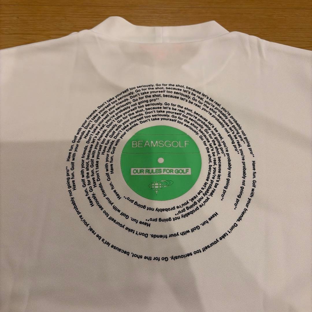 BEAMSGOLF ホワイト シャツ Lサイズ