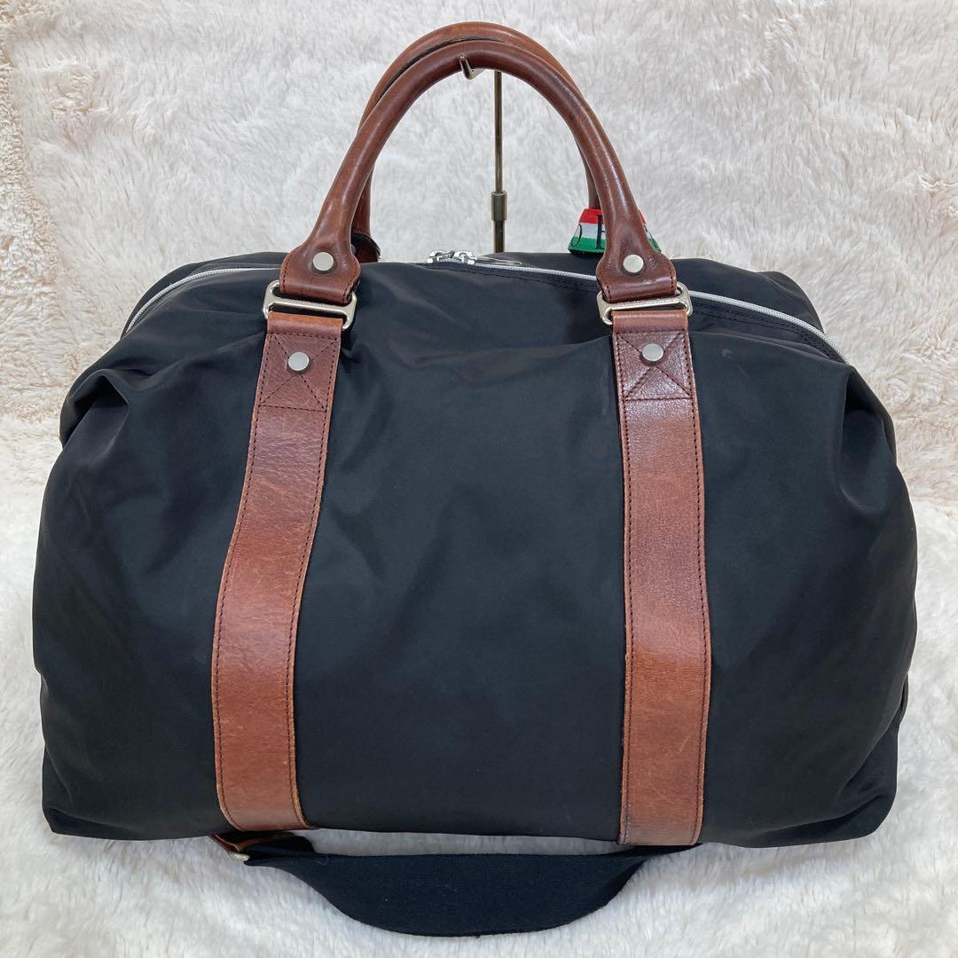 Orobianco Etichetta Nera ボストンバッグ 黒 2way