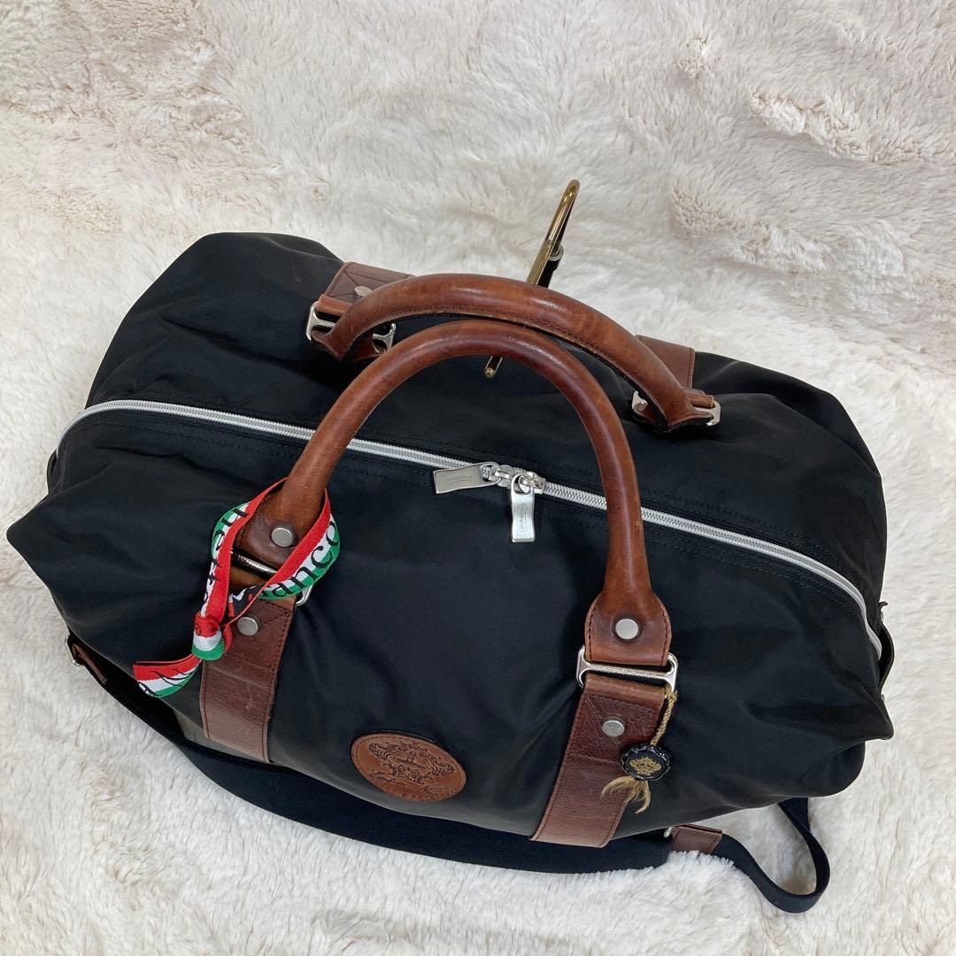 Orobianco Etichetta Nera ボストンバッグ 黒 2way