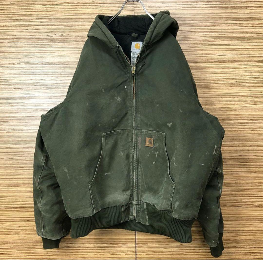 【レア】カーハート・メキシコ製・フード付き・ダック・アクティブジャケット
