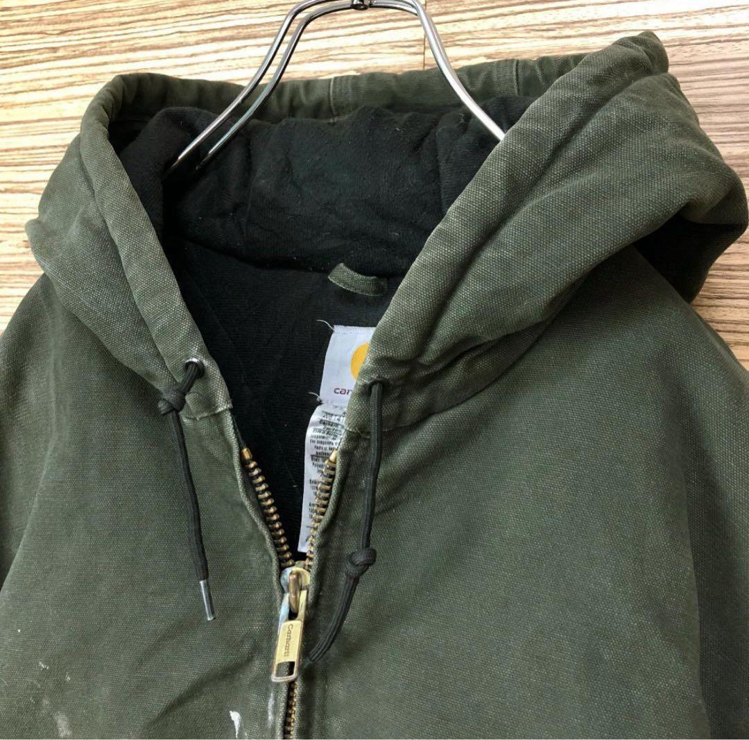 【レア】カーハート・メキシコ製・フード付き・ダック・アクティブジャケット