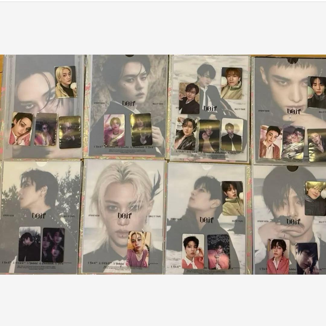 Stray Kids DOIT CD8枚セット　フォトボードメンバーコンプリート