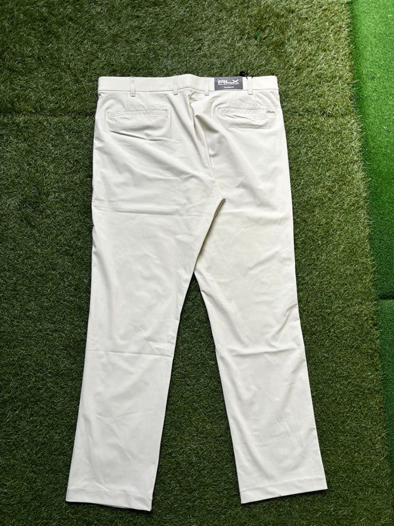 新品・未使用 ralph lauren RLX ゴルフ パンツ グレーベージュ