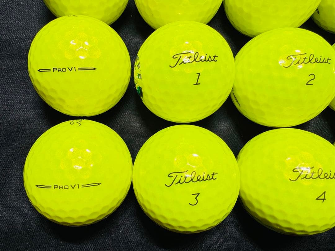 タイトリスト PRO V1 2023年モデル 20個　　イエロー