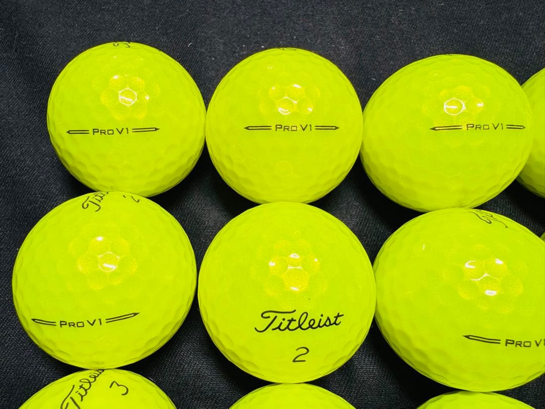 タイトリスト PRO V1 2023年モデル 20個　　イエロー