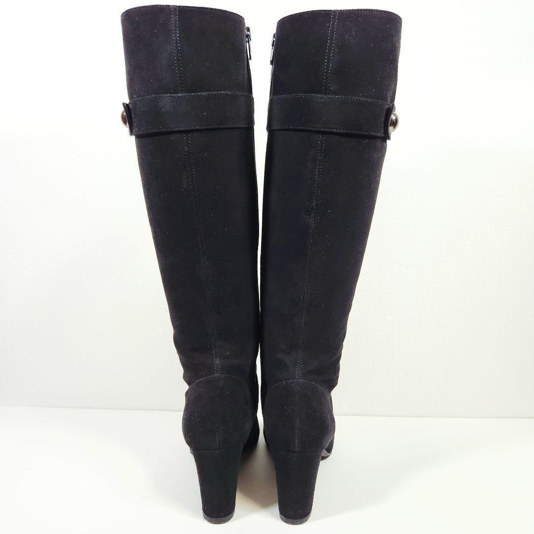 DIANA WELL FIT ダイアナ ウェルフィット ロングブーツ スエード